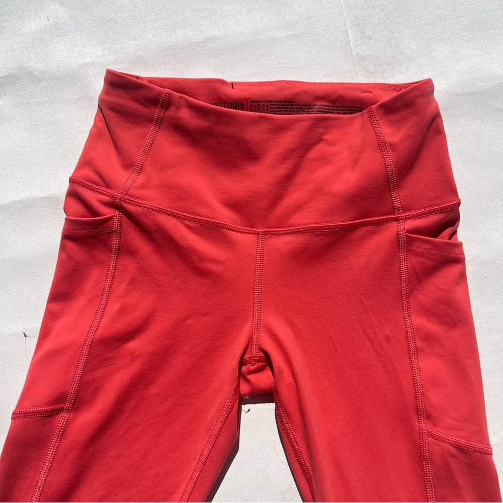 Victoria's Secret Sport Knockout Leggings Coral Color